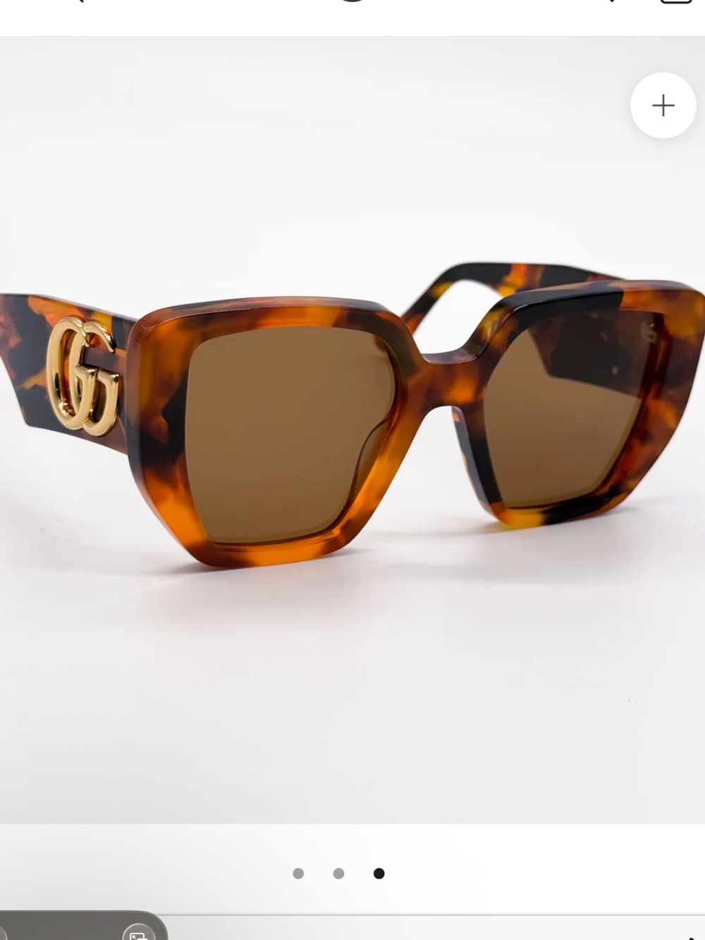 Gucci Tortoiseshell Sunglasses
